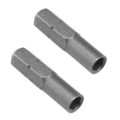 Afbeelding van ECSiNG 2 stks Handleiding/Elektrische Schroevendraaier Bit Adapter Zeshoekige Handvat Precisie 6.35mm 1/4 &quot;Insert naar 4mm