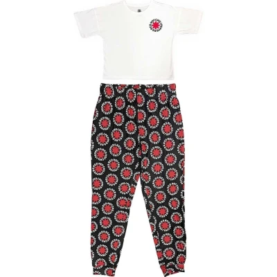 Afbeelding van Red Hot Chili Peppers Classic Asterisk Pyjama L Wit/Zwart
