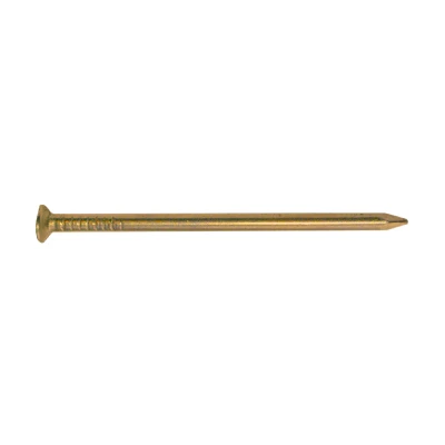 Afbeelding van Nagel Platte Kop Messing 1 KG 1,5 MM x 20