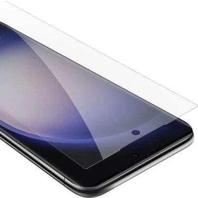 Afbeelding van Cadorabo Screenprotector geschikt voor Samsung Galaxy S23 ULTRA in KRISTALHELDER Tempered Display Pantser Film