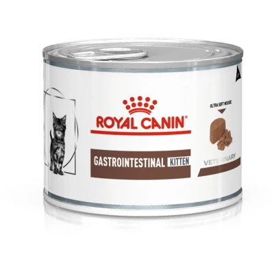 Afbeelding van Royal Canin Veterinary Diet Gastro Intestinal Kitten Blik Kattenvoer 195 g