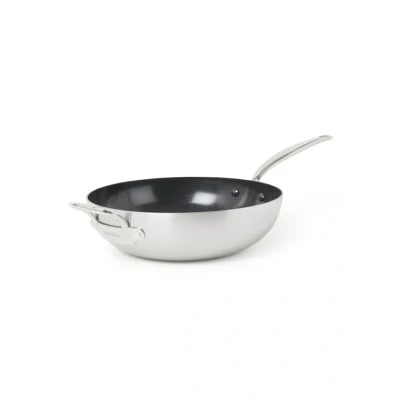 Afbeelding van GreenPan Barcelona wokpan Ø30 cm Zilver
