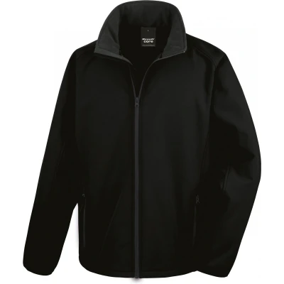 Afbeelding van Result Core Printable Soft Shell R231M Black / 4XL