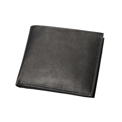 Afbeelding van Alassio Ju 42246 Portefeuille 10X12X2Cm Leer Zwart