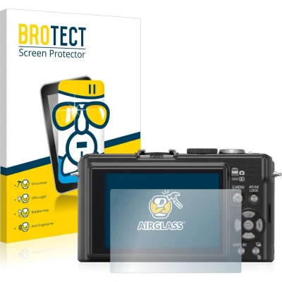 Afbeelding van BROTECT Screenprotector voor Panasonic Lumix DMC LX3 Folie Beschermfolie Beschermglas transparant