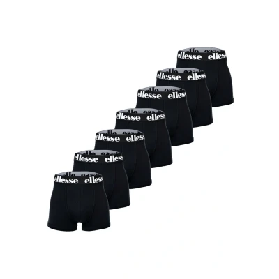 Afbeelding van Ellesse 7ER Packyema LOGO Stretch Onderbroeken, Heren, Maat: Large, Schwarz
