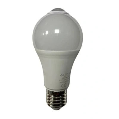 Afbeelding van LED lamp E27 met bewegingsmelder, 220 V, 12 W, 1050 lumen (1, warmwit 3000 K)