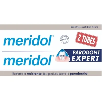 Afbeelding van Meridol Parodont Expert Tandpasta Set van 2 x 75 ml