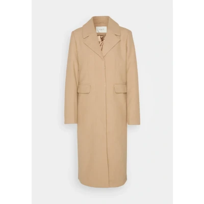 Afbeelding van YAS Yaslima COAT Mantel, Dames, Maat: XL, Beige