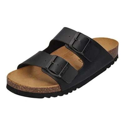 Afbeelding van Scholl Josephine slippers zwart