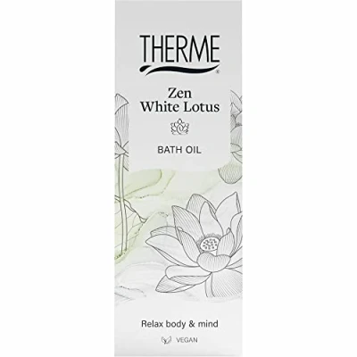 Afbeelding van 3x Therme Badolie Zen White Lotus 100 ml