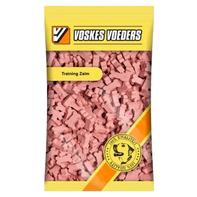 Afbeelding van 2 stuks! hondenvoer training zalm Voskes