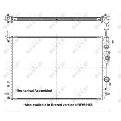 Afbeelding van Radiateur NRF 58198