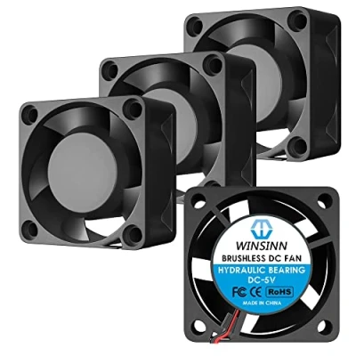 Afbeelding van WINSINN 40mm Fan 5V Borstelloze 4020 40x20mm voor koeling PC North South Bridge Chip Hoge snelheid (Pack van 4 stuks)