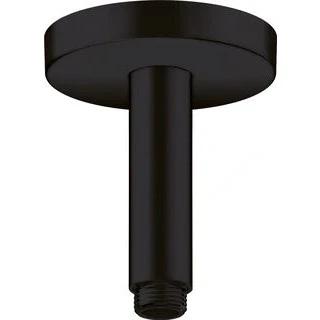 Afbeelding van Hansgrohe axor plafondbevestiging 100mm mat zwart 26432670