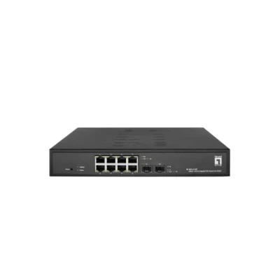 Afbeelding van LevelOne GES 2110P netwerk switch Managed L2 Gigabit Ethernet (10/100/1000) Power over (PoE