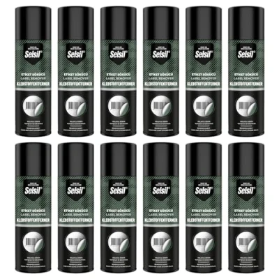 Afbeelding van Bastelzone labelverwijderaar, lijmverwijderaar, stickeroplosser, sticker verwijderen, label remover spray (12 x 200 ml)