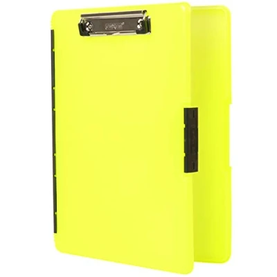 Afbeelding van Dexas 3517 803 Slimcase 2 Opslag Clipboard met Zijopening, Neon Geel
