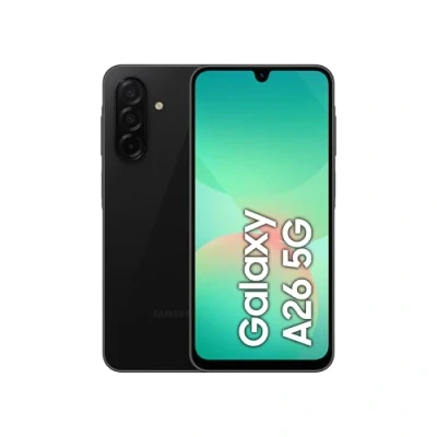 Afbeelding van Samsung Galaxy A26 5G, Android smartphone, 128 GB opslag, 6 RAM, zwart, 50 MP camera, groot display, lange batterijduur 1 jaar garantie/lokale versie
