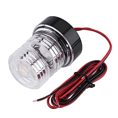 Afbeelding van Keenso Marine ankerlicht, 12 V, 360 graden wit led waterdicht, boot navigatielicht, toplicht voor alle boten onder m