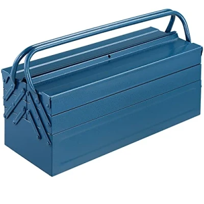 Afbeelding van Monzana Gereedschapskoffer Staal 53x20x20cm Blauw
