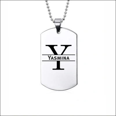 Afbeelding van Ketting RVS Met Naam Yasmina