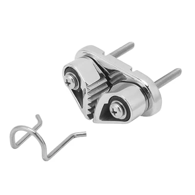 Afbeelding van Wire Line Cleat, Roestbestendige Fairlead Leading Cam Cleat voor 3 Tot 12 Mm Touw Zeilen