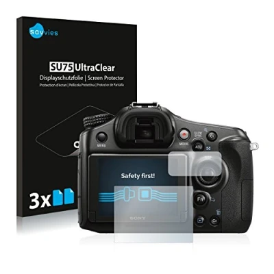 Afbeelding van Savvies (6 Stuks) Schermbeschermer voor Sony Alpha 68 Screen Protector Ultra Transparant