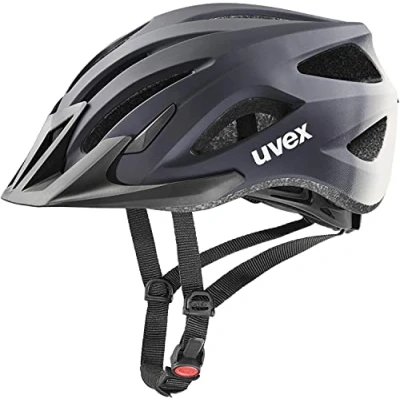 Afbeelding van uvex viva 3 lichte allround helm voor dames en heren individueel passysteem wasbare binnenbekleding deep space sand matt 56 62 cm
