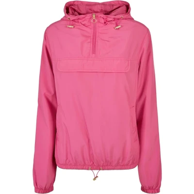 Afbeelding van Urban Classics Basic Windjack, Dames, Maat: Medium, Brightviolet