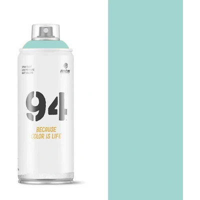 Afbeelding van MTN94 Luminous Groene spuitverf 400ml lage druk en matte afwerking