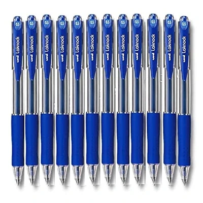 Afbeelding van Boligrafo de tinta líquida Uni Ball Rollerball Laknock SN 100 Zwart 0,3 mm (12 Onderdelen)