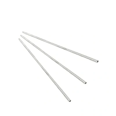 Afbeelding van 3 stks 304 Rvs Rechte Pijp Tubing OD 3mm x 1mm ID, Lengte 250mm Capillaire Buis