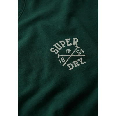 Afbeelding van Superdry Athletic CLUB Tshirt print, Heren, Maat: XL, Enamel green