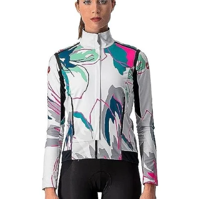 Afbeelding van CASTELLI 4521526 870 PERFETTO RoS W LS Jacket Vrouwen Zilvergrijs/blauwblauw XS