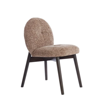 Afbeelding van Light &amp; Living Eetkamerstoel SINOSA 59x50x83cm Bruin Set van 2