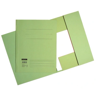 Afbeelding van 10x Dossiermap A4 320gr groen