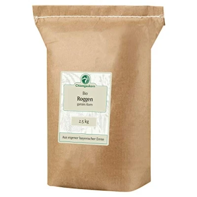 Afbeelding van Chiemgaukorn Biologische rogge hele korrel 2,5 kg