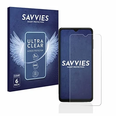 Afbeelding van Savvies Screenprotector voor Samsung Galaxy A13 5G Folie Beschermfolie transparant (6 Stuks)