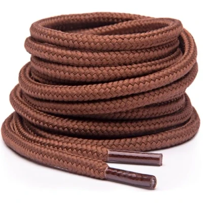 Afbeelding van Miscly Ronde Schoenveters Zware en Duurzame voor Laarzen, Werkschoenen &amp; Wandelschoenen (Bruin, 160 cm)