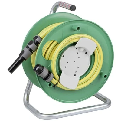 Afbeelding van Brennenstuhl waterslanghaspel WS3220 (20m slanglengte, van speciaal kunststof, Made in Germany) groen