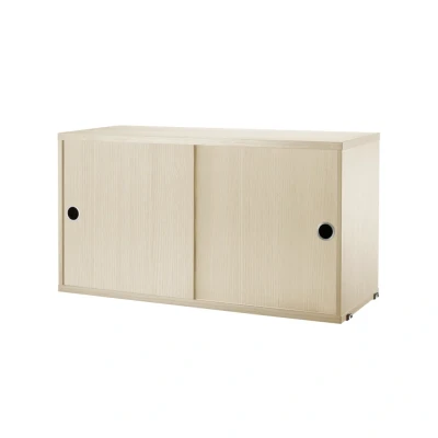 Afbeelding van String kast met schuifdeur essenfineer, 78x30 cm
