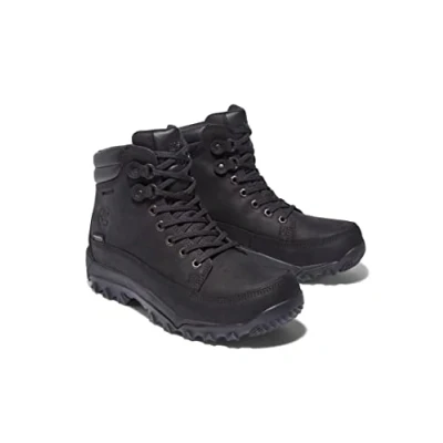 Afbeelding van Timberland RIME RIDGE Waterproof Mid herenlaarzen wandelschoenen TB 02403R 001 zwart