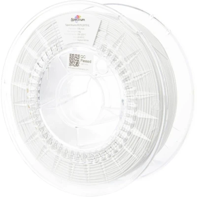 Afbeelding van Spectrum Filament PETG PTFE Wit 1,0kg 1,75mm (PETG, 1.75 mm, 1000 g, Wit), 3D print filamenten,