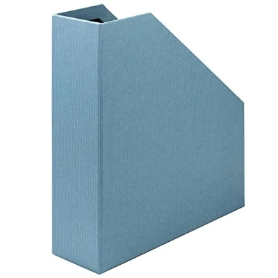 Afbeelding van Rössler Papier 1318452150 S.O.H.O. Opbergdoos voor DIN A4, 8,5 x 26 31,5 cm, denim, 1 stuk