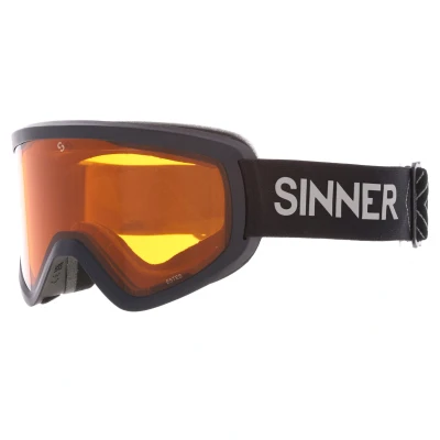 Afbeelding van Sinner Estes Skibril Mat Zwart Oranje Lens