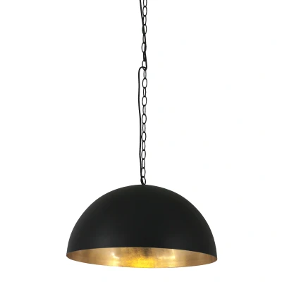Afbeelding van Steinhauer Hanglamp Semicirkel Zwart