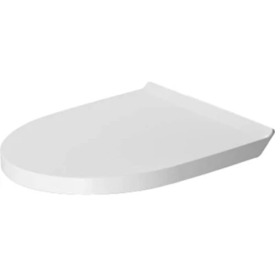 Afbeelding van Duravit DuraStyle Basic WC zitting 37.3x43x4.3cm Kunststof wit Glanzend