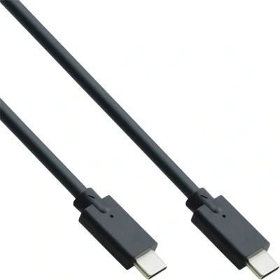 Afbeelding van Kabel inLine USB C 3.2 GEN.2 M/M 2 meter zwart