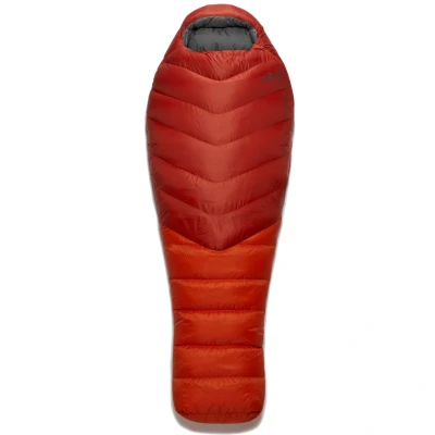 Afbeelding van Rab Alpine 600 Mummy Slaapzak Red Clay Rood Slaapzakken